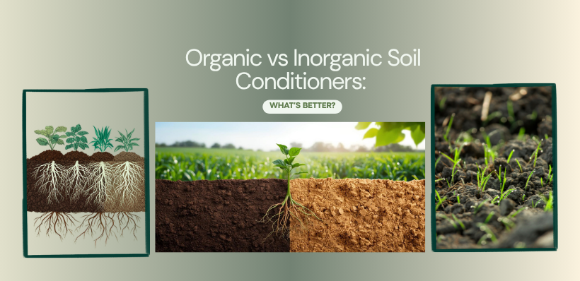 Organic vs Inorganic Soil Conditioners: Which Is Better for Sustainable Farming?